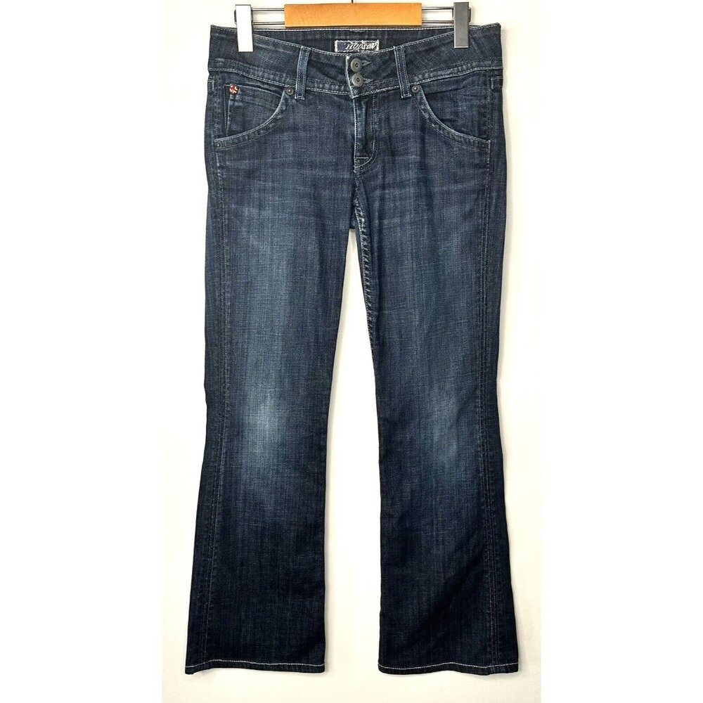 Hudson Womens Jeans Bootcut Low Rise Flap Pocket W170DHA Size 27 30x28
